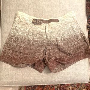 Anthropologie high-waisted shorts